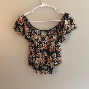 Solemio Floral Crop Top